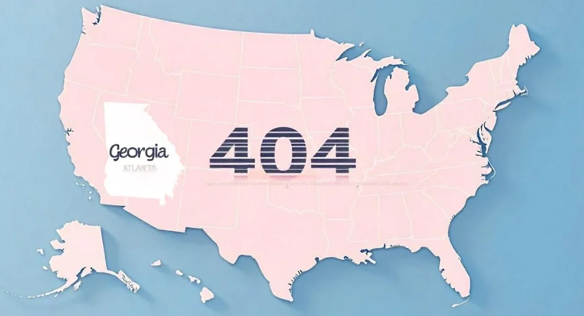 Image of 404 area code usage chart