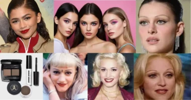 an image of 90s eyebrows come back with a twist