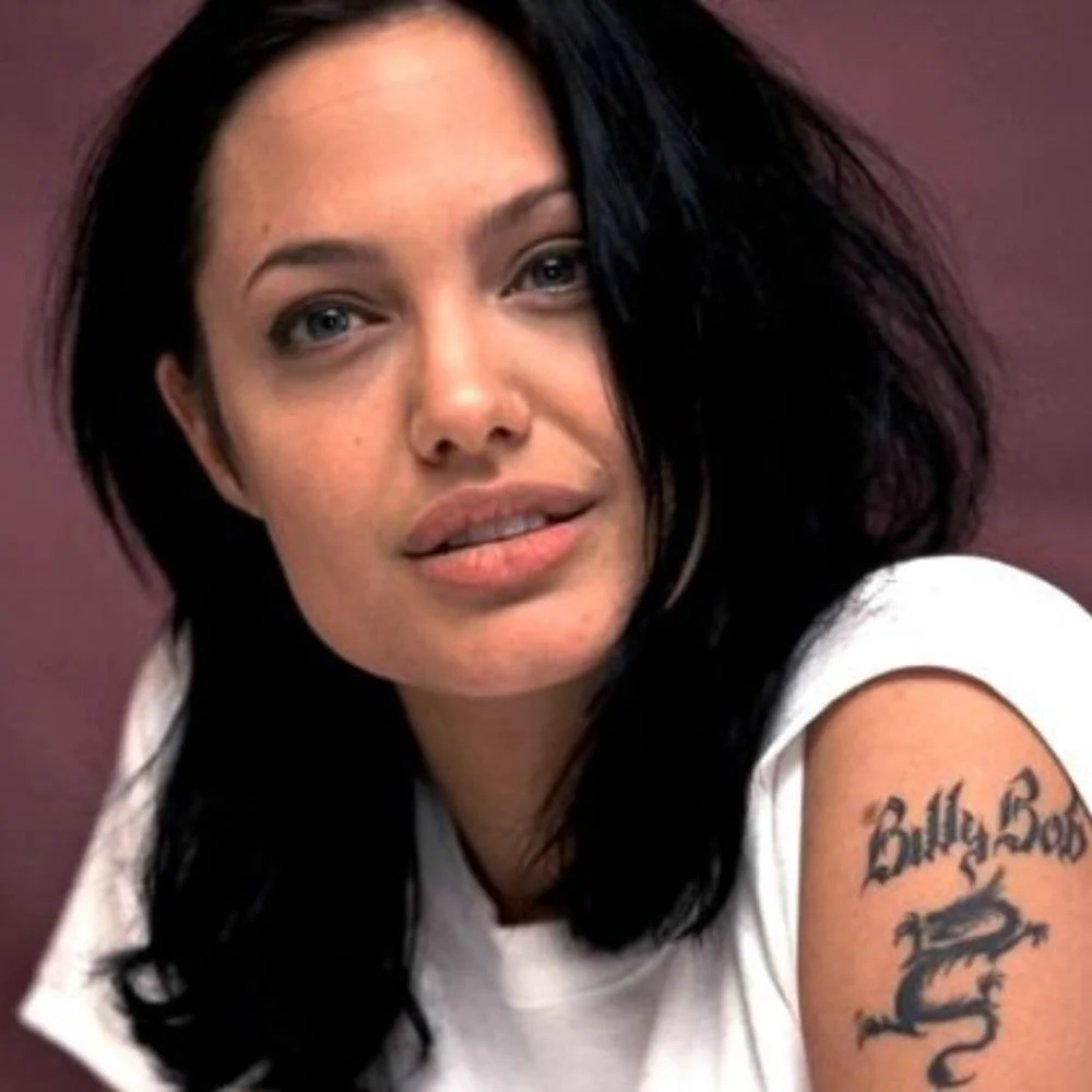 an image of Angelina Jolie's tattoo 
