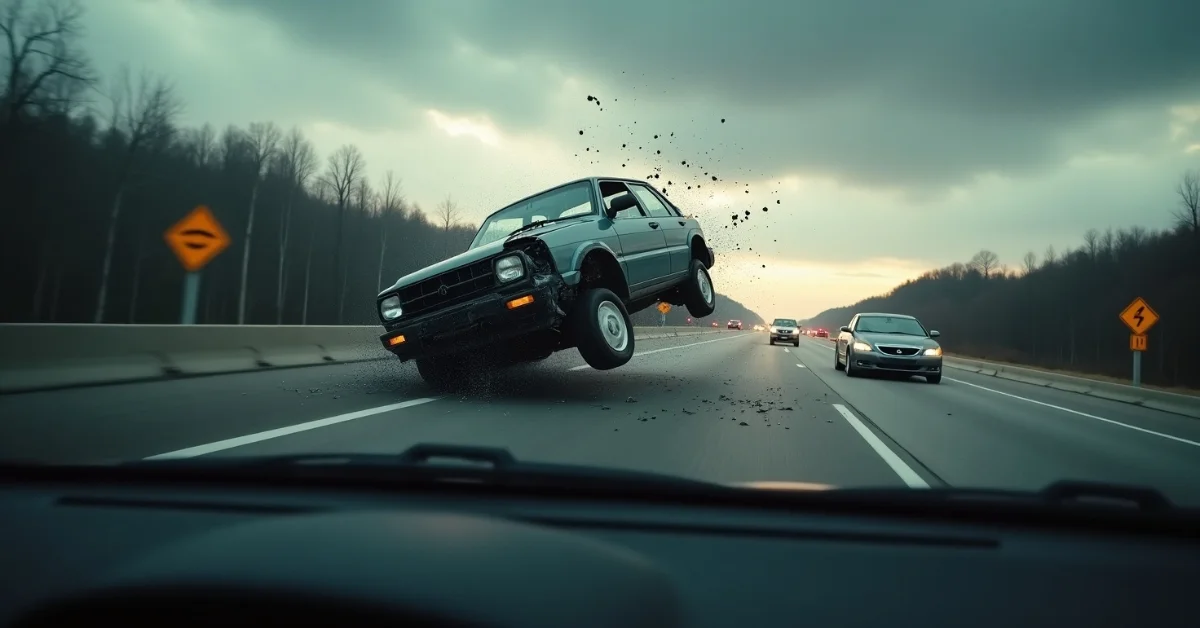 Image of Car Crashing