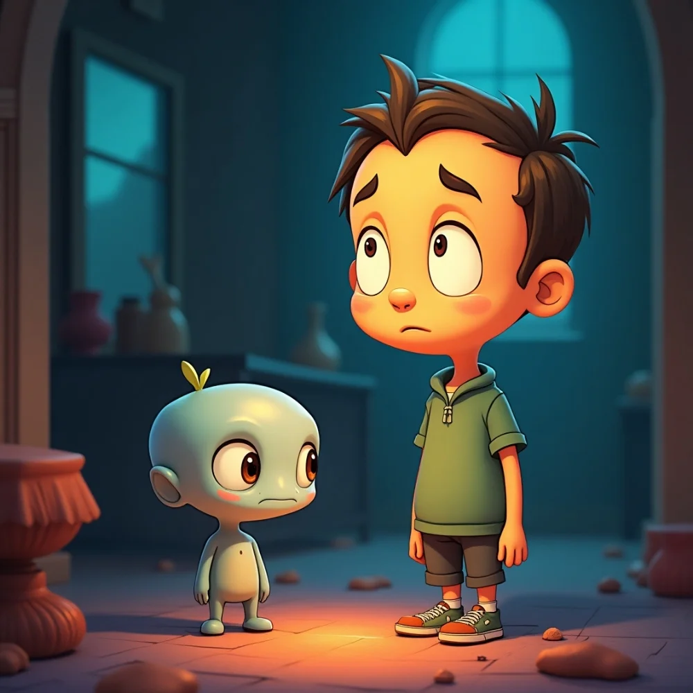 Image of Two Friends Charlie and Glep