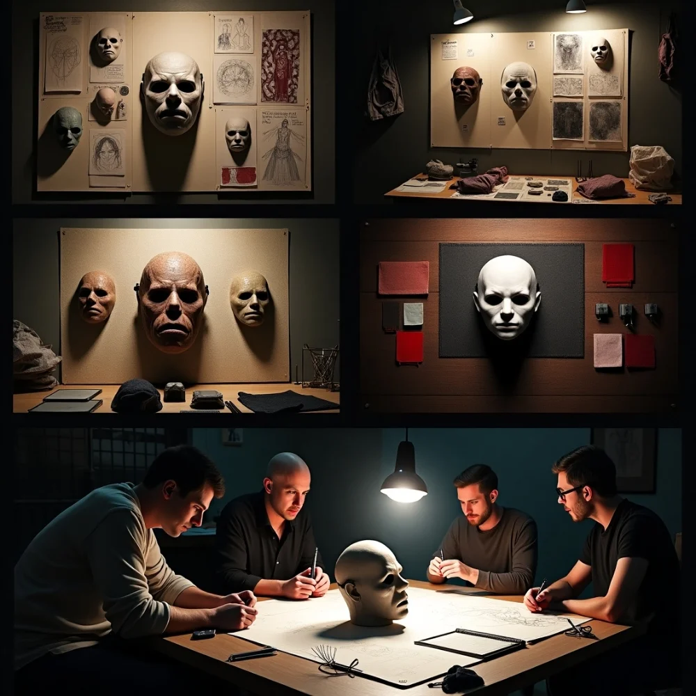 Image of Creative Process Behind the Mask