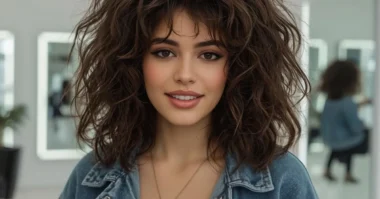 image of crimped hair