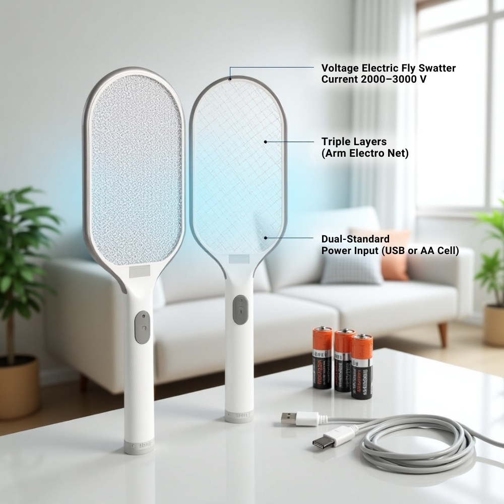 Image of Electric Fly Swatter with Features