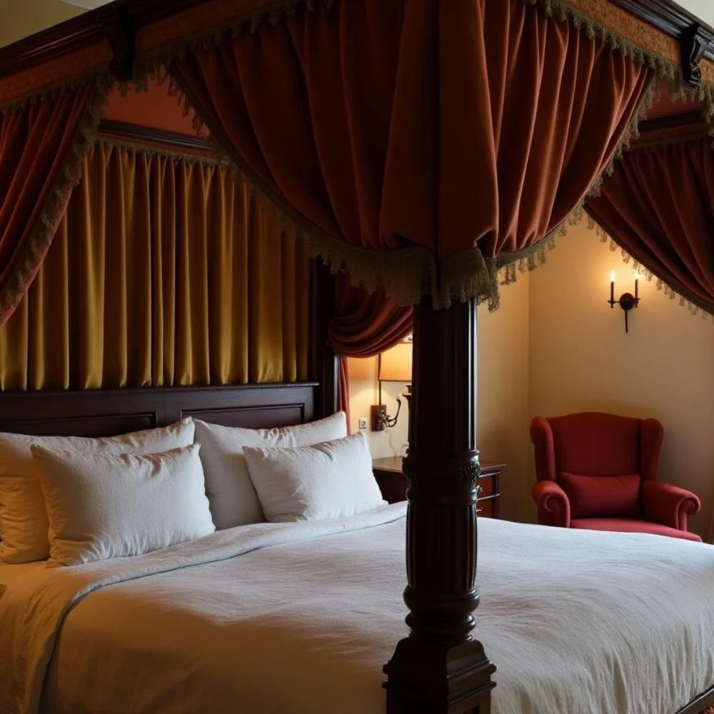 Image of Canopy bed