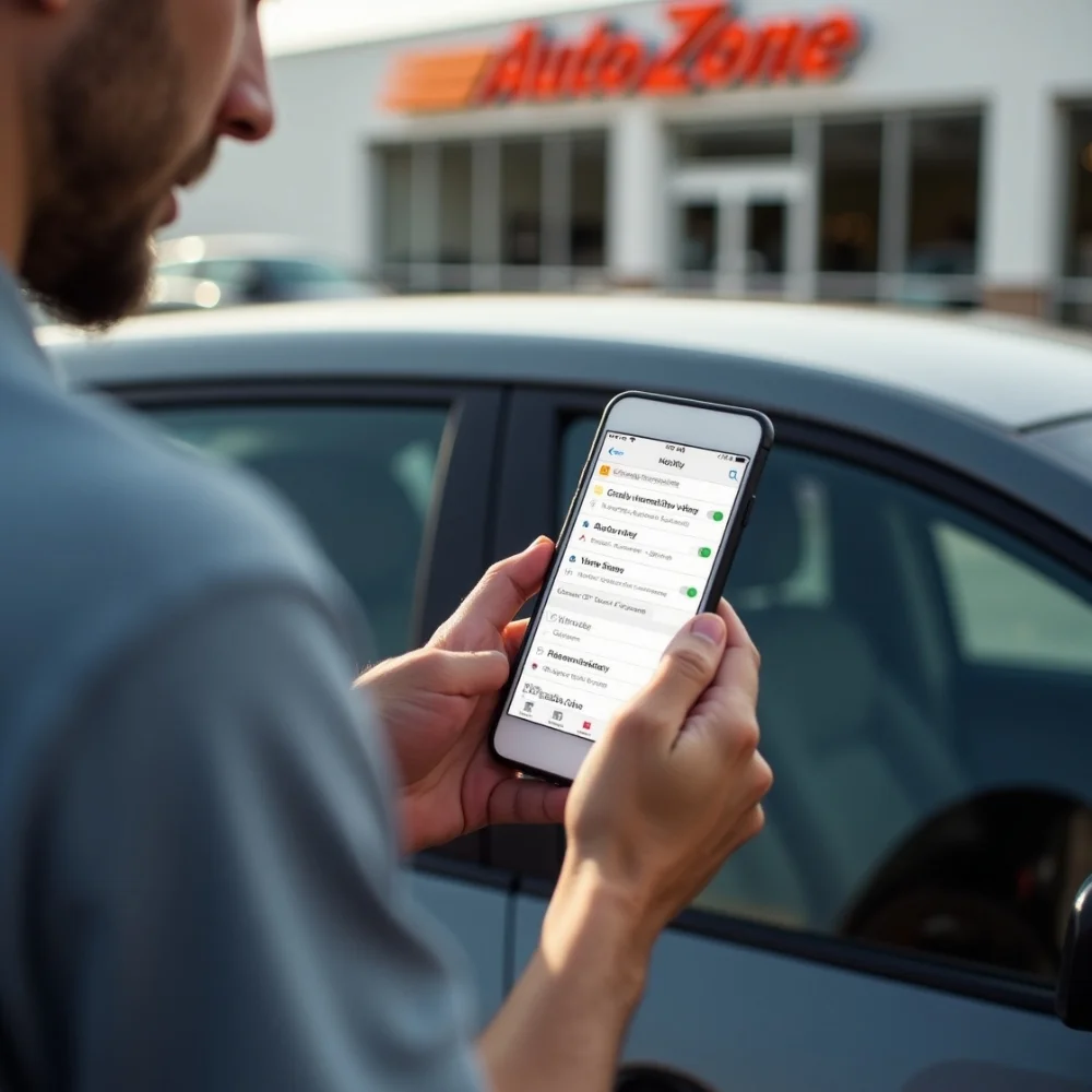 Image of person knowing autozone store hours