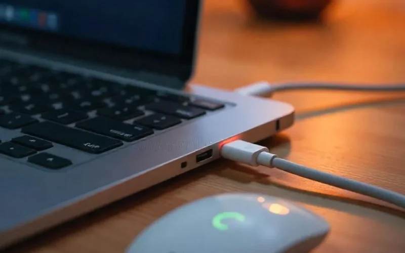 Image of Magsafe 3 charging