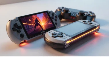 Image of Sleek PSP2 concept with modern features