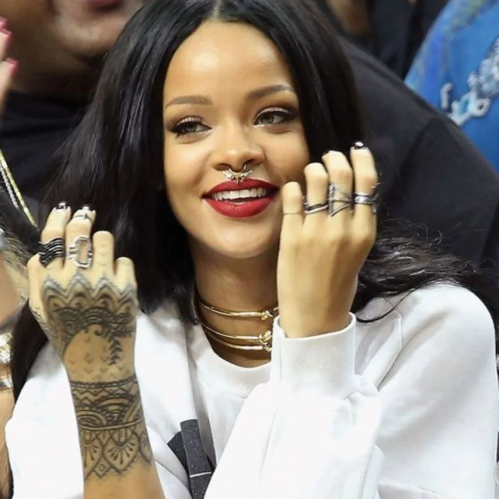 an image of Rihanna's tattoos