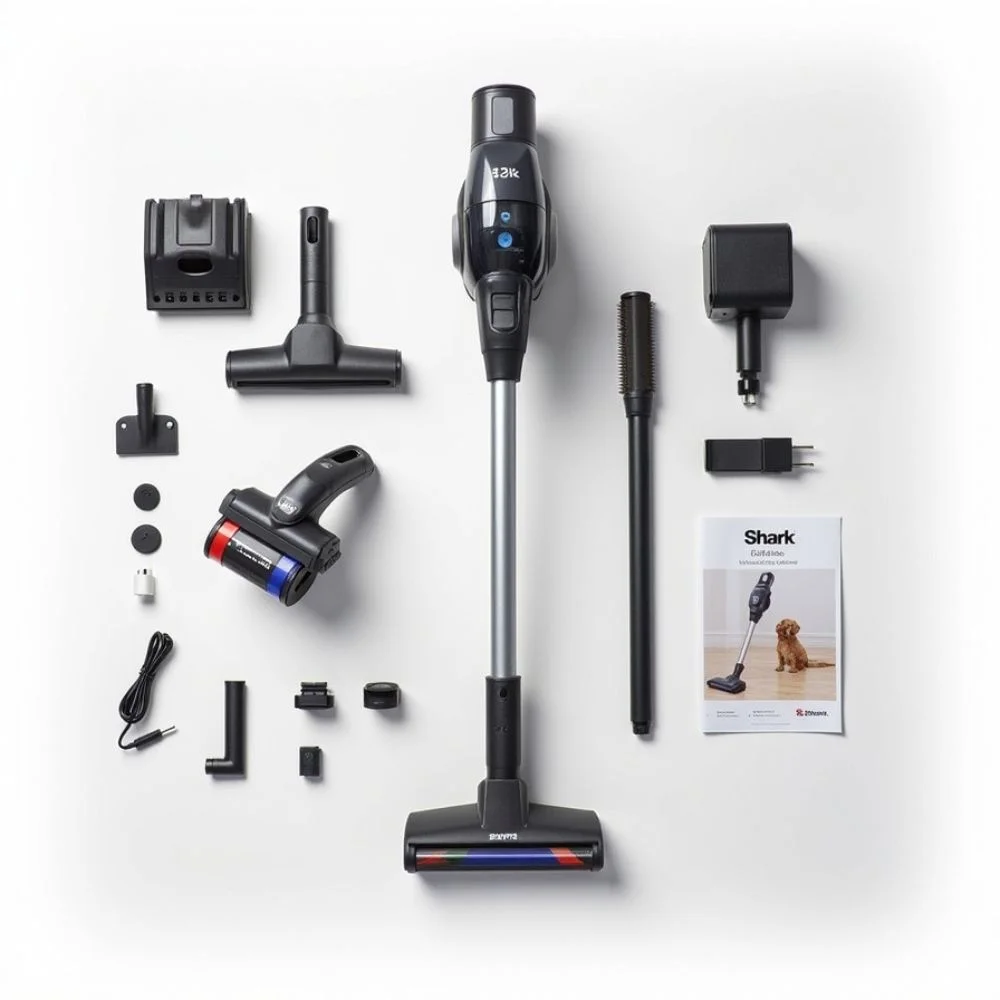 Image of Shark IZ300UK box contents