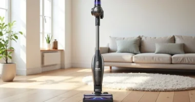Image of Sleek Shark cordless vacuum cleaner