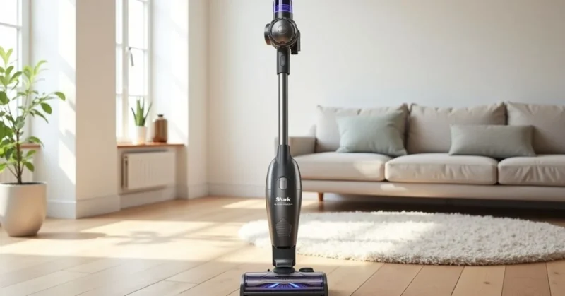 Image of Sleek Shark cordless vacuum cleaner