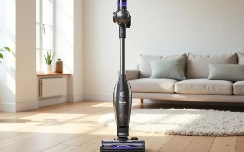 Image of Sleek Shark cordless vacuum cleaner