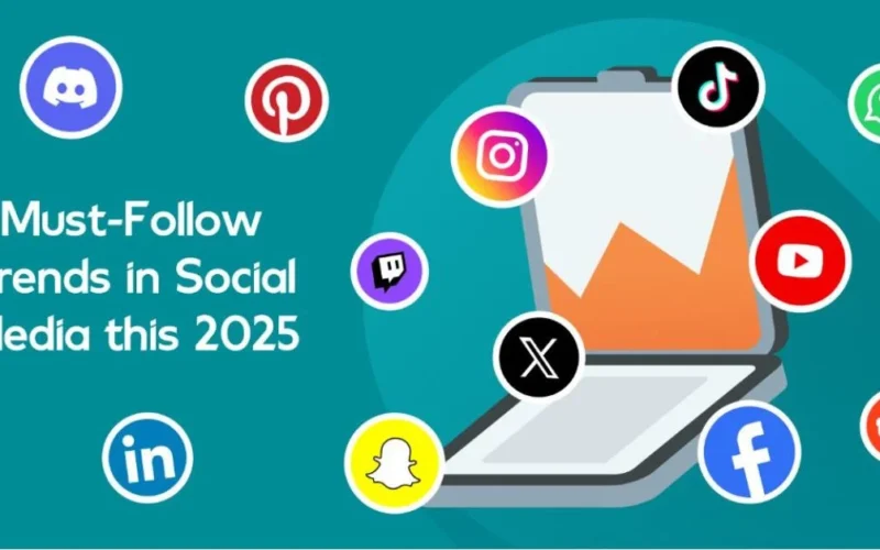 an image of social media trends 2025