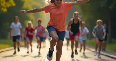 Image of Teens doing solo sports