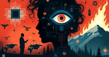 Image of hidden symbols from The Economist 2025 cover showing political figures.