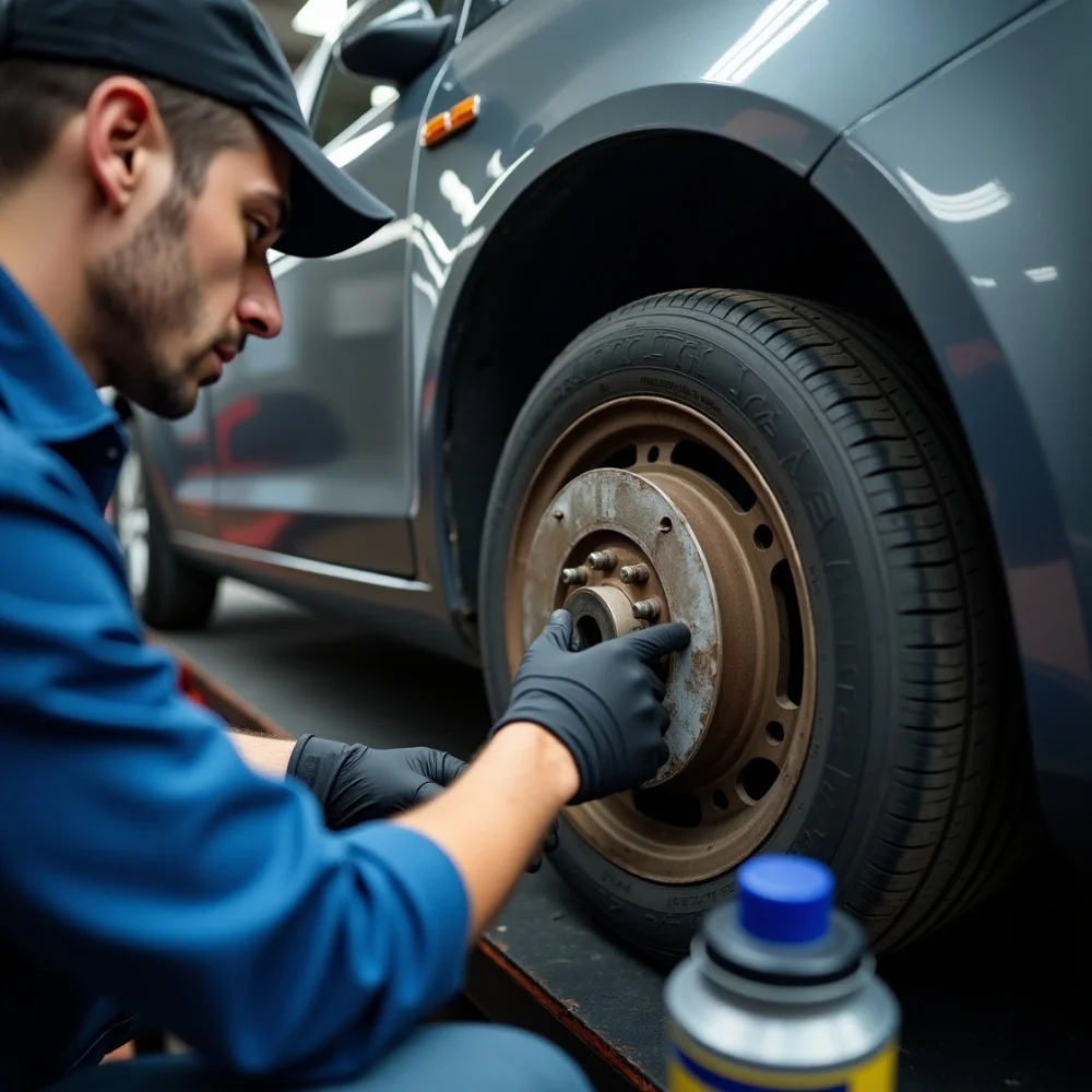 Image of tire check