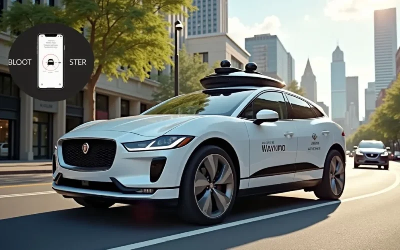 Image of Waymo Uber self-driving car
