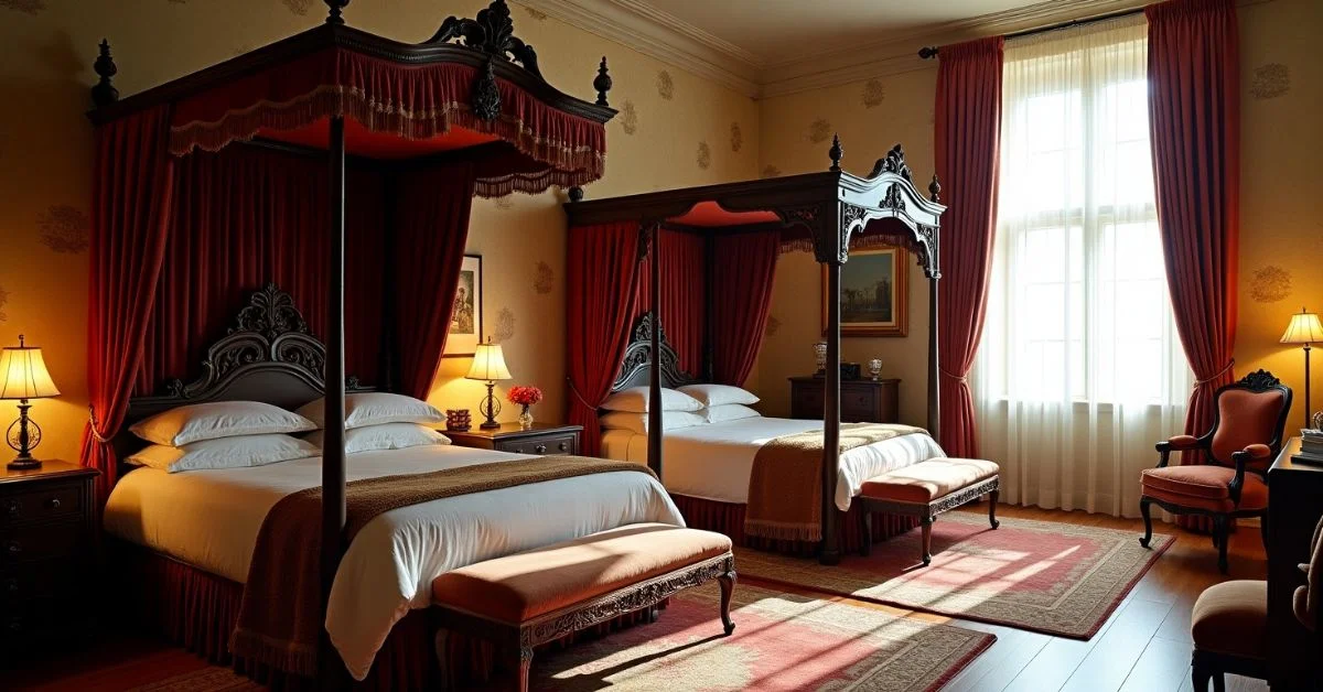 Image of Egyptian bed design