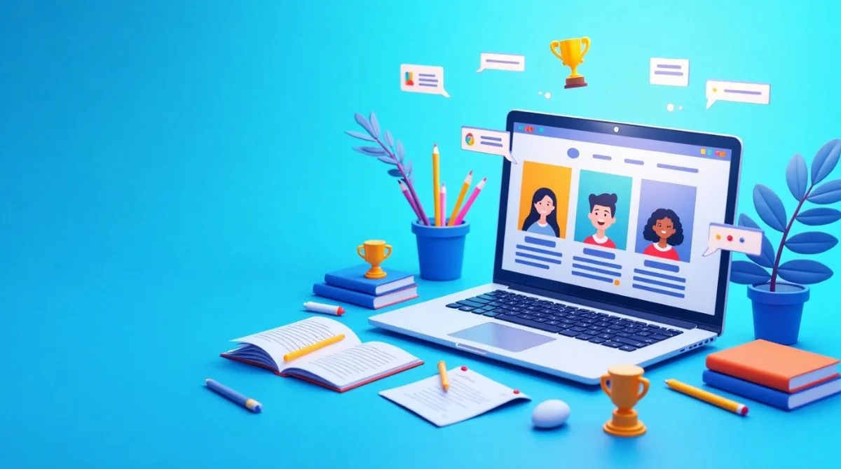 image of online resources for students