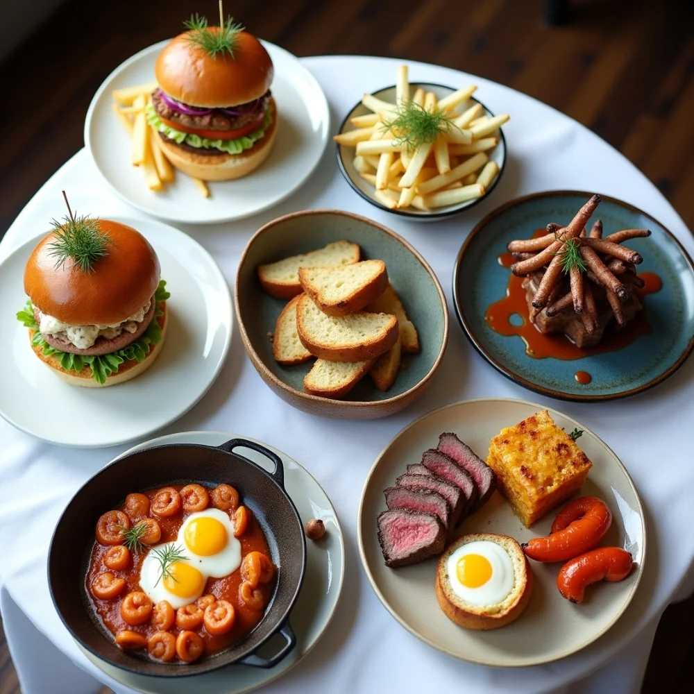 Image of Signature dishes at Sloane Place Restaurant