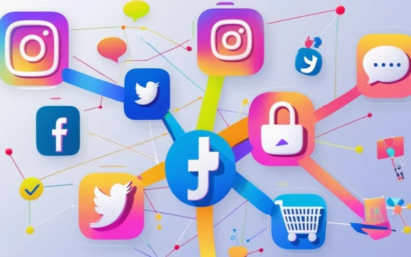 image of social media society