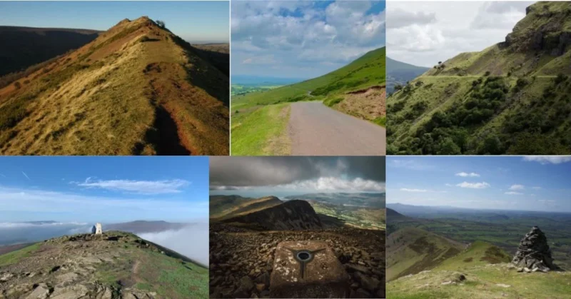 an image of Black Mountains hiking and travel places