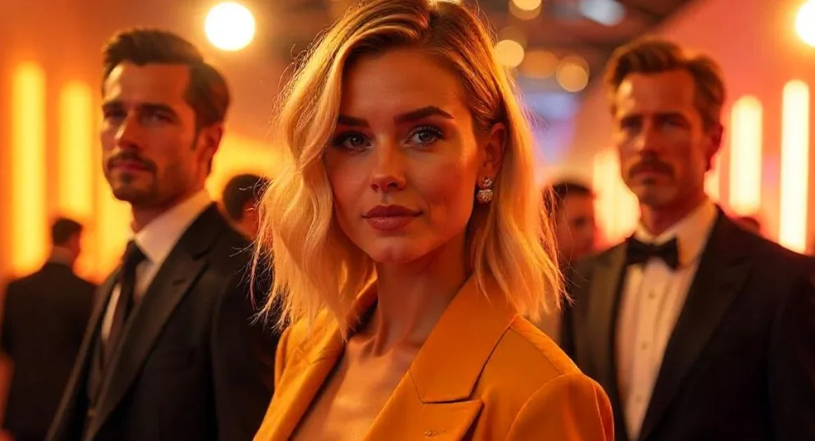 Image of Blonde-haired Hollywood actors