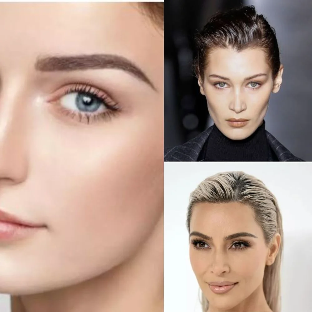 an iamge of Brow Shapes That Work With the 90s Revival