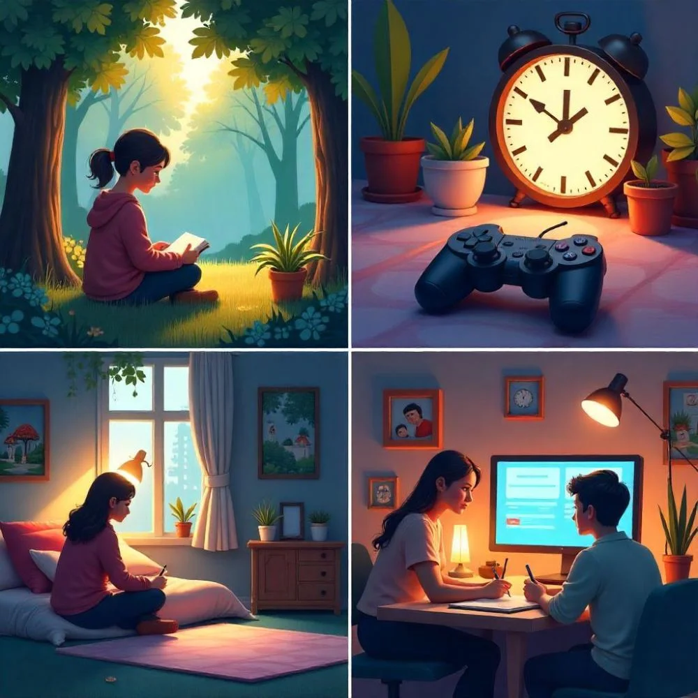 cozy games based on mood, time, interests, and community