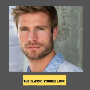 an image of classic stubble and masculine look