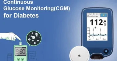 an image of Continuous Glucose Monitor to track blood sugar