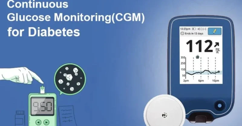 an image of Continuous Glucose Monitor to track blood sugar