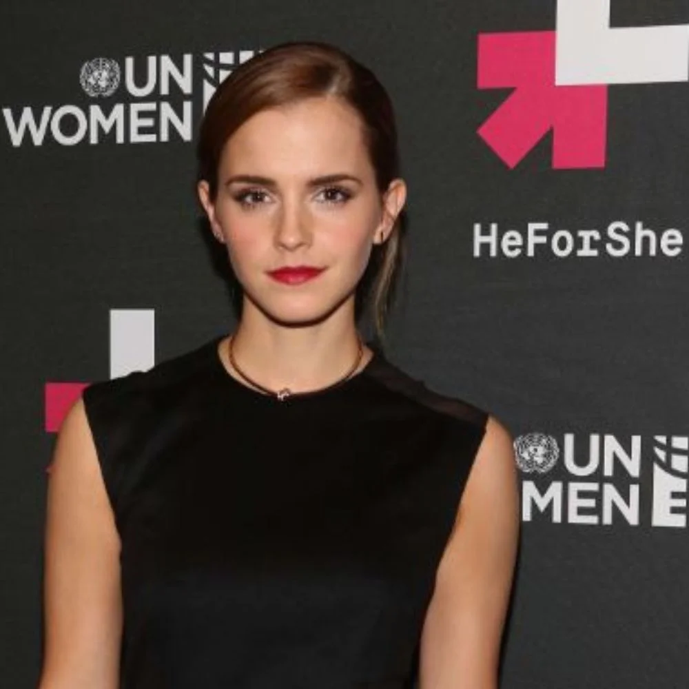 an image of Emma actively launched the HeForShe campaign
