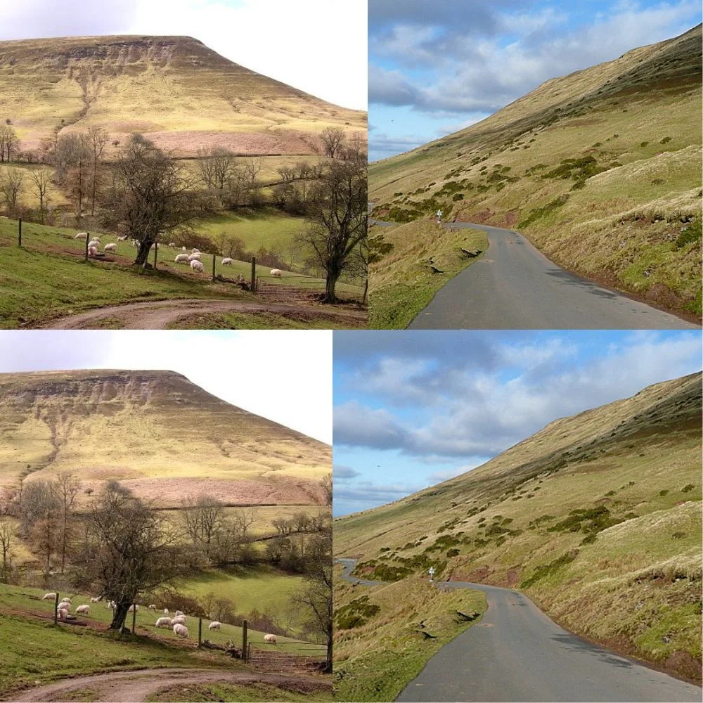 an image of Gospel Pass & Crug Hywel Ridge