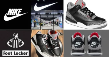 an image of Iconic Air Jordan 3 Black Cement