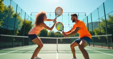Learn to Play Padel in modern court