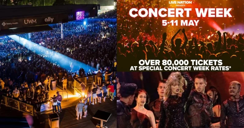 an image of live nation concert week upcoming events 2025