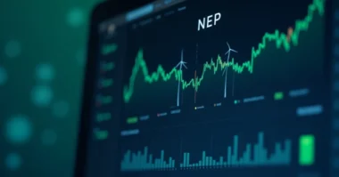 Image of NEP stock forecast 2025 with renewable energy investment trends.