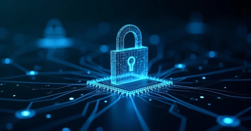 Image of Secure online assets with quantum-proof encryption using advanced cybersecurity technologies.