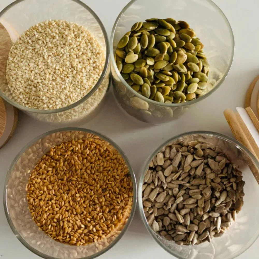 an image of seed recycling help balance estrogen and progesterone