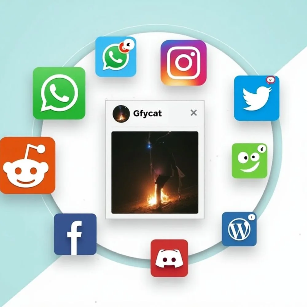 Sharing GIFs from Gfycat to all social media platforms