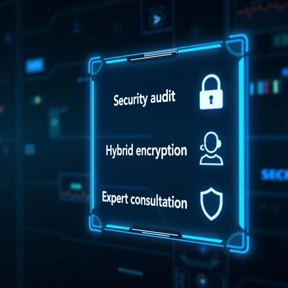 Image of Steps to secure your digital assets with quantum-proof encryption guidance.