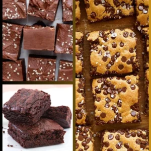 an image of Tahini cookies and brownies