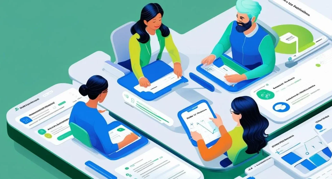 Team using Arcinoti for live collaboration