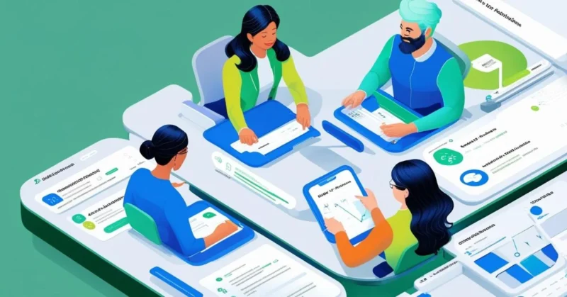 Team using Arcinoti for live collaboration