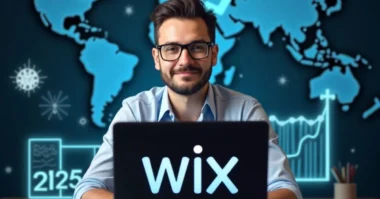 Image of Wix shares forecast with stock chart