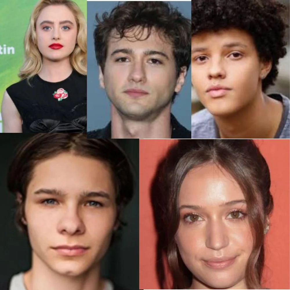 an image of core cast members of The Society