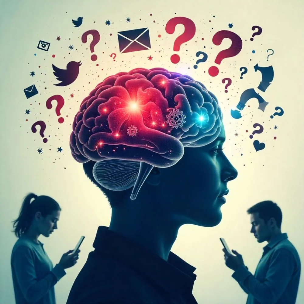Image of Brain showing how Society of Lies uses mental shortcuts.