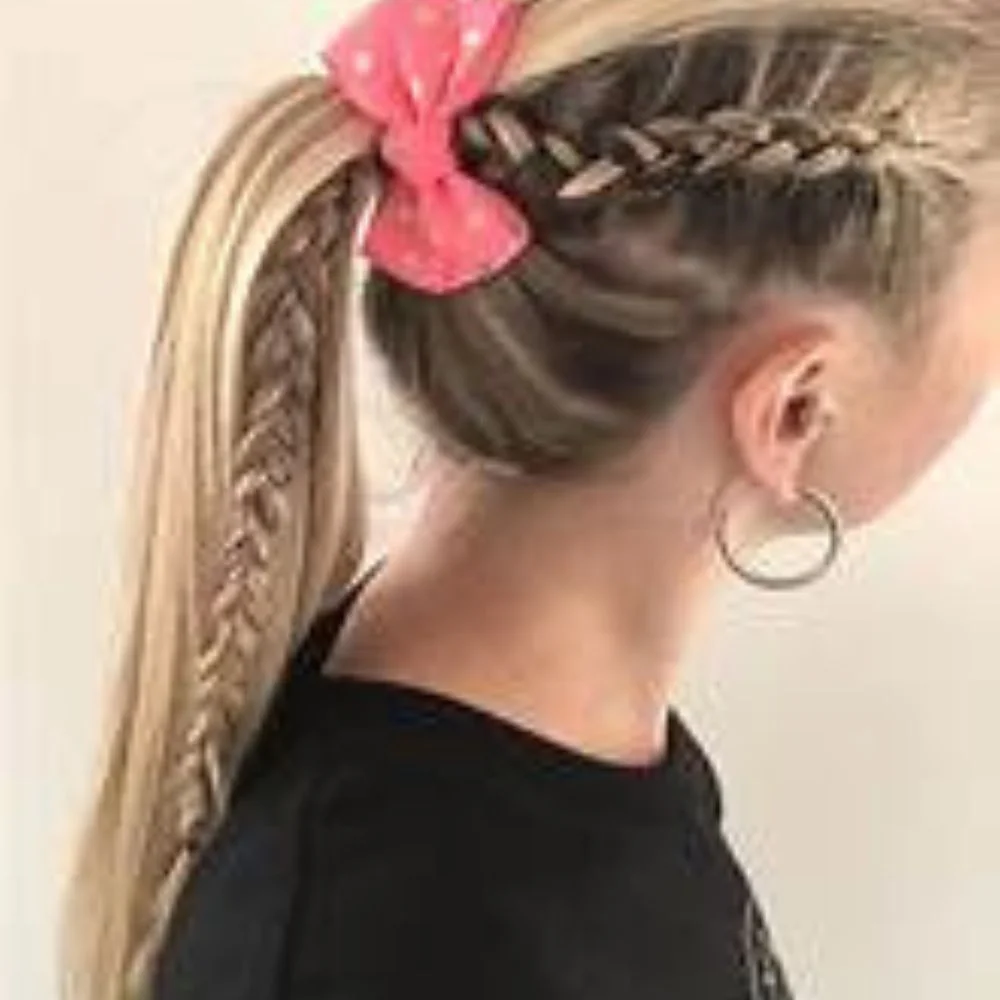 Romantic side braid